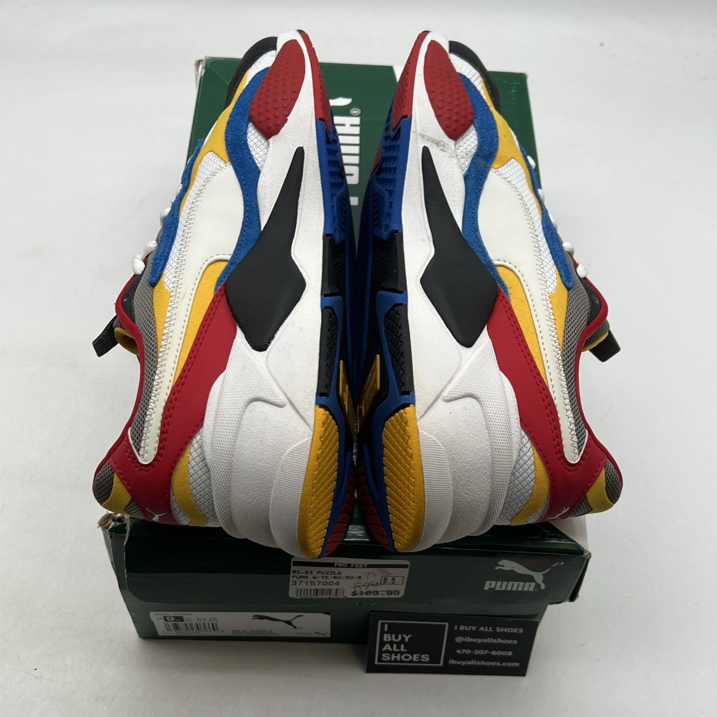 Size 9.5 - Puma RS-X3 Puzzle - (371570-04)