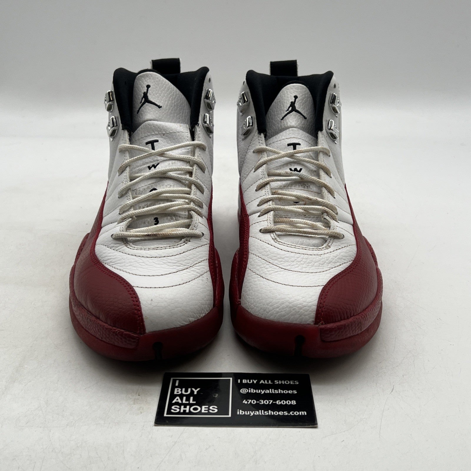 Size 9 - Air Jordan 12 Retro 2009 Cherry (130690-110)