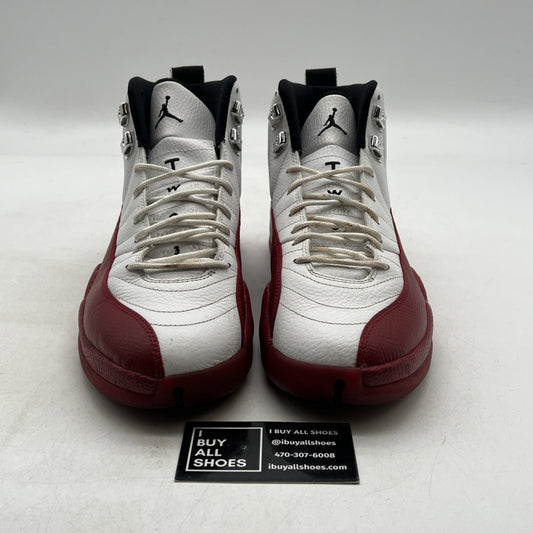 Size 9 - Air Jordan 12 Retro 2009 Cherry (130690-110)
