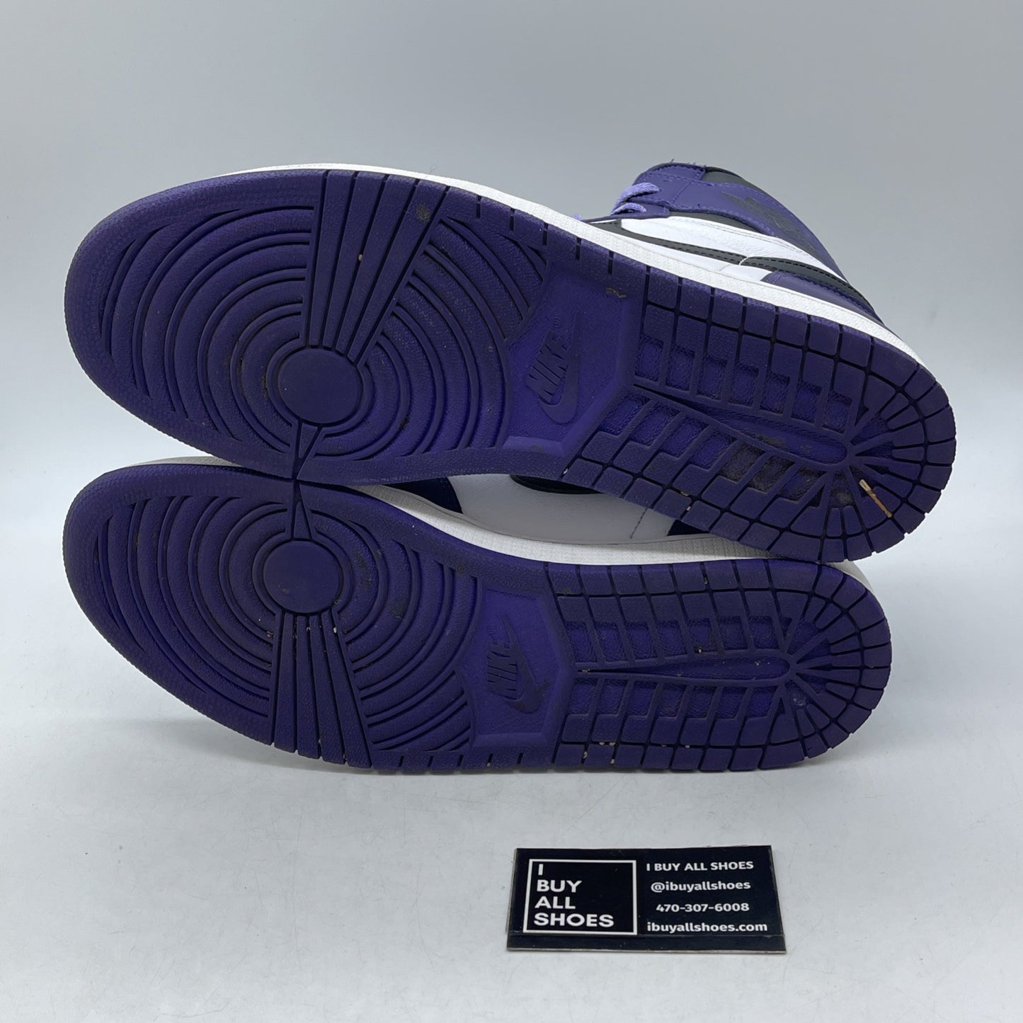 Size 12 - Air Jordan 1 Retro OG High Court Purple 2.0  (555088-500)