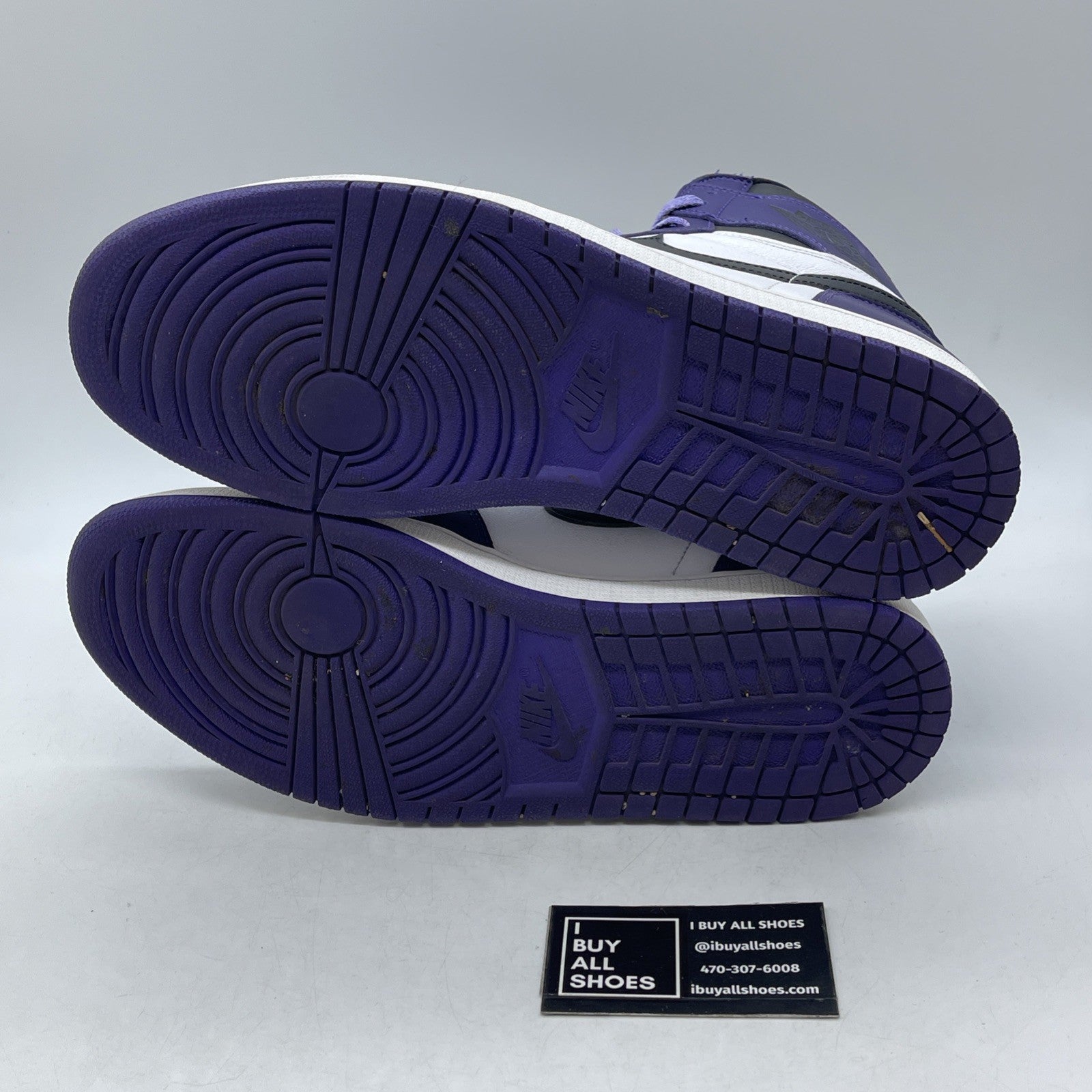 Size 12 - Air Jordan 1 Retro OG High Court Purple 2.0  (555088-500)