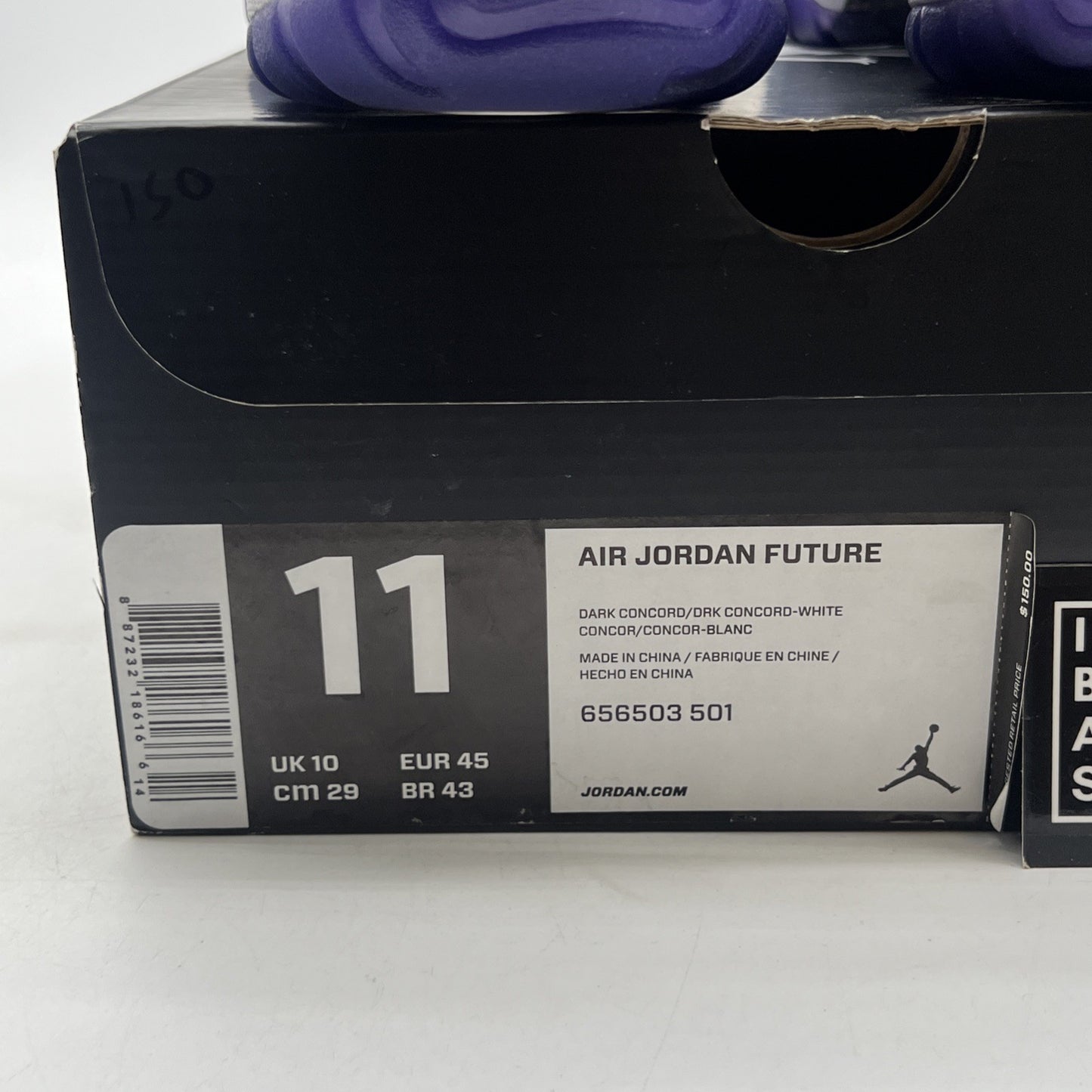 Size 11 - Jordan Future Dark Concord (656503-501)
