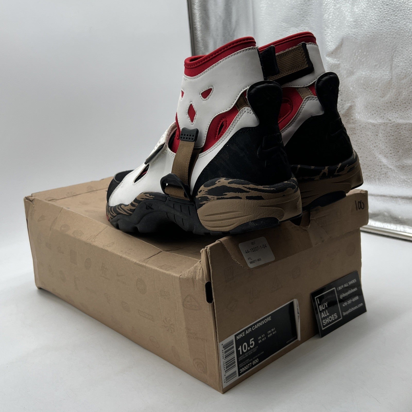 Size 10.5 - Nike Air Carnivore Le Red (390077-600)