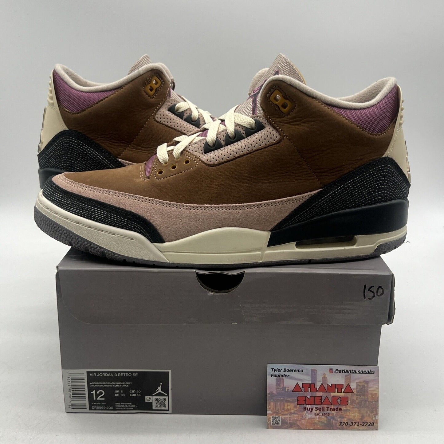 Size 12 - Air Jordan 3 Retro SE Winterized Brown Cream (DR8869-200)