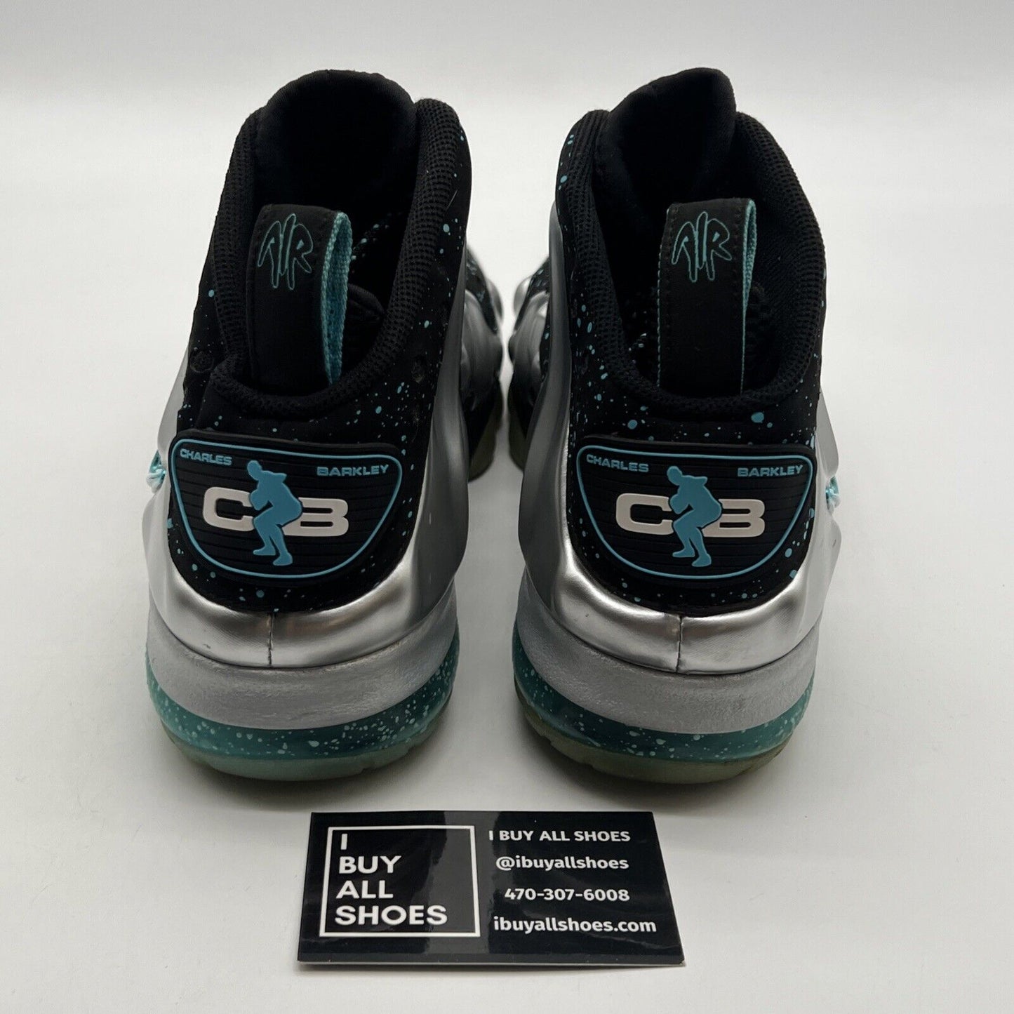 Size 9.5 - Nike Barkley Posite Max Splatter (555097-040)