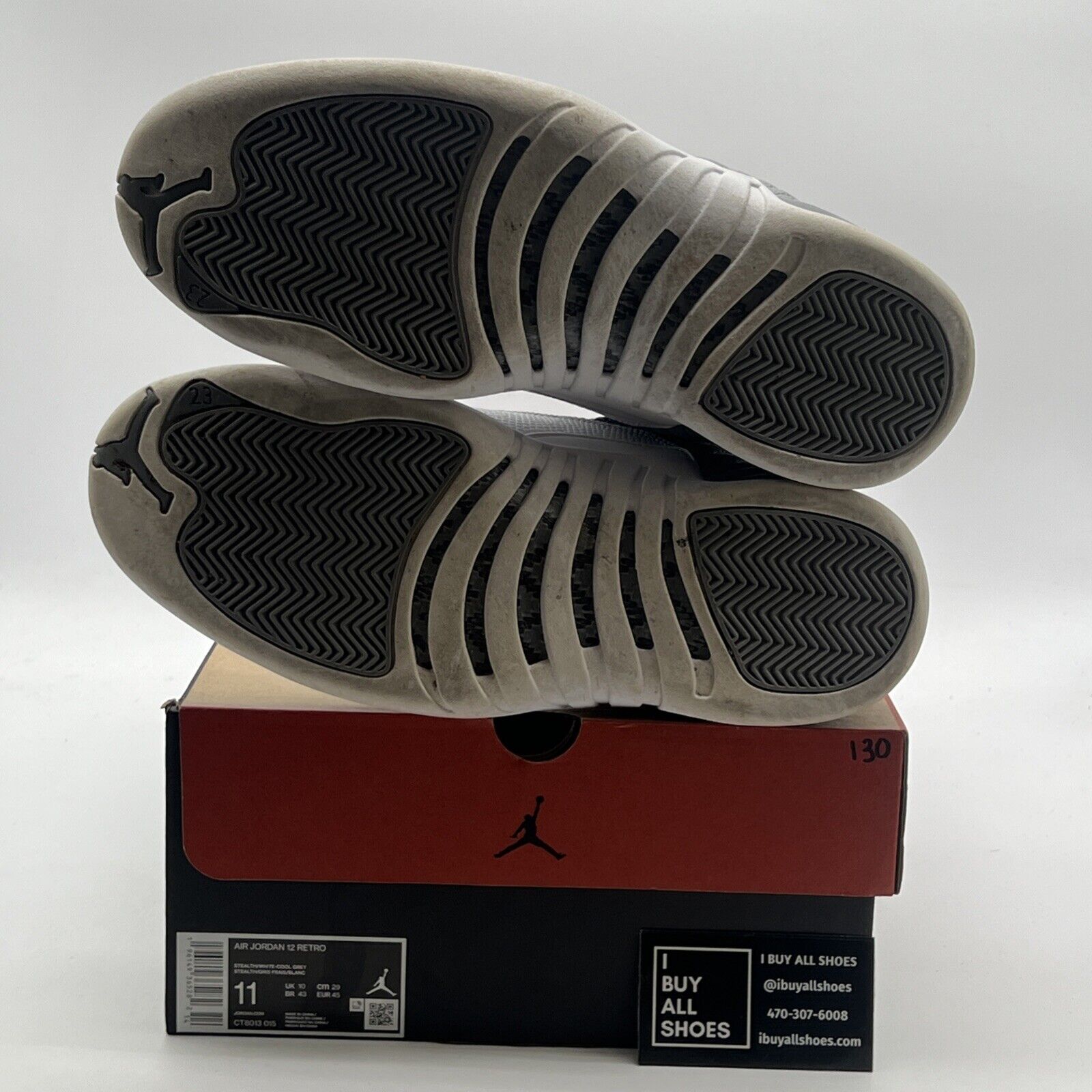 Size 11 - Air Jordan 12 Stealth 2022 (CT8013-015)