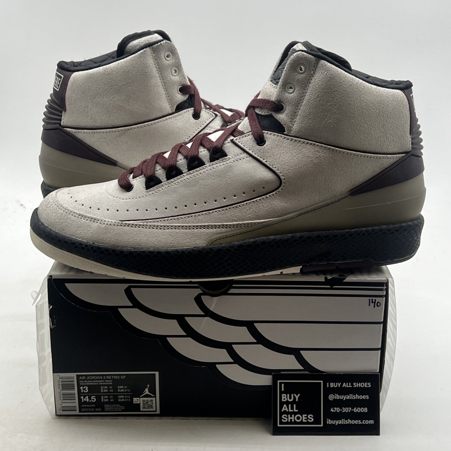 Size 13 - Air Jordan 2 A Ma Maniere (DO7216-100)