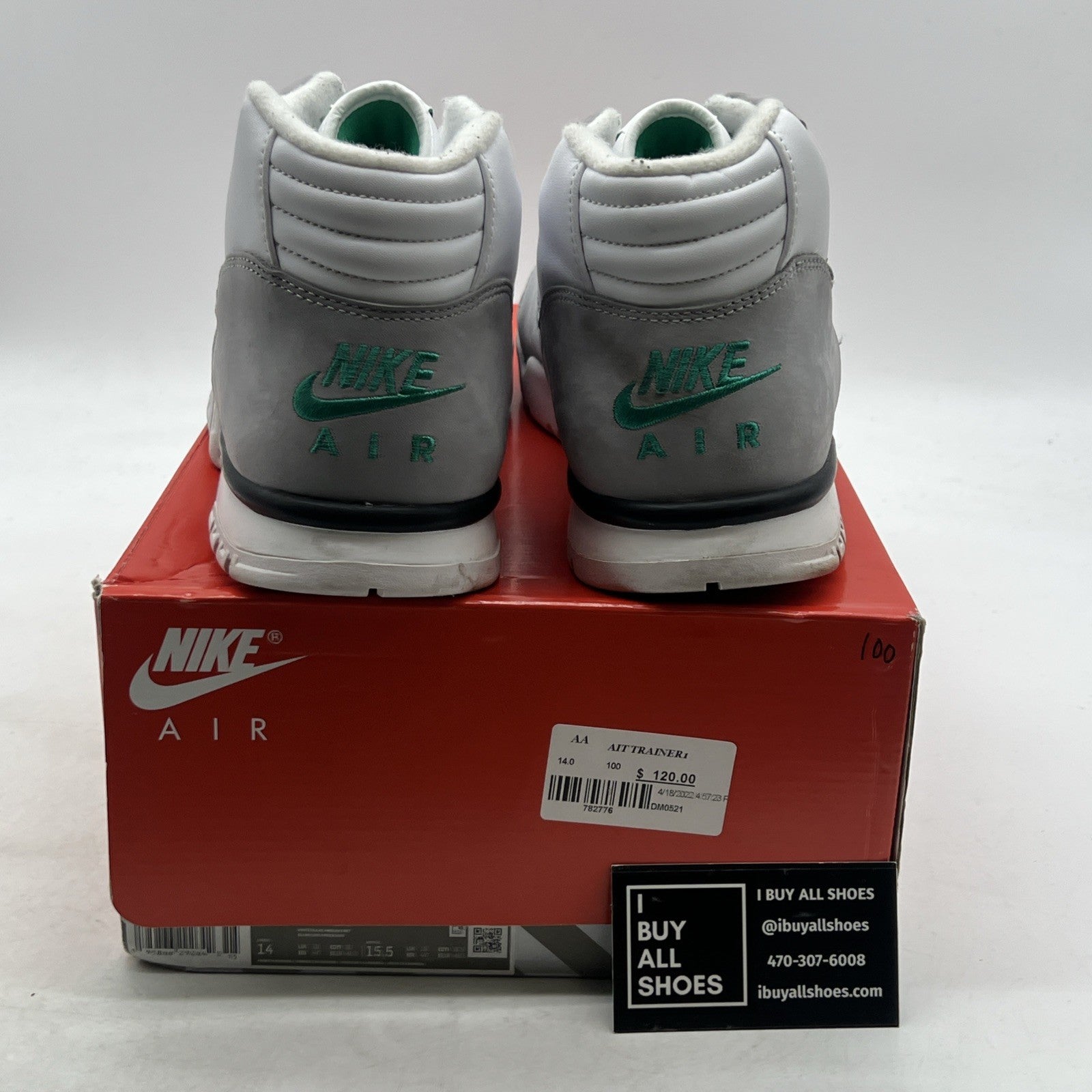 Size 14 - Nike Air Trainer 1 2022 Chlorophyll (DM0521-100)