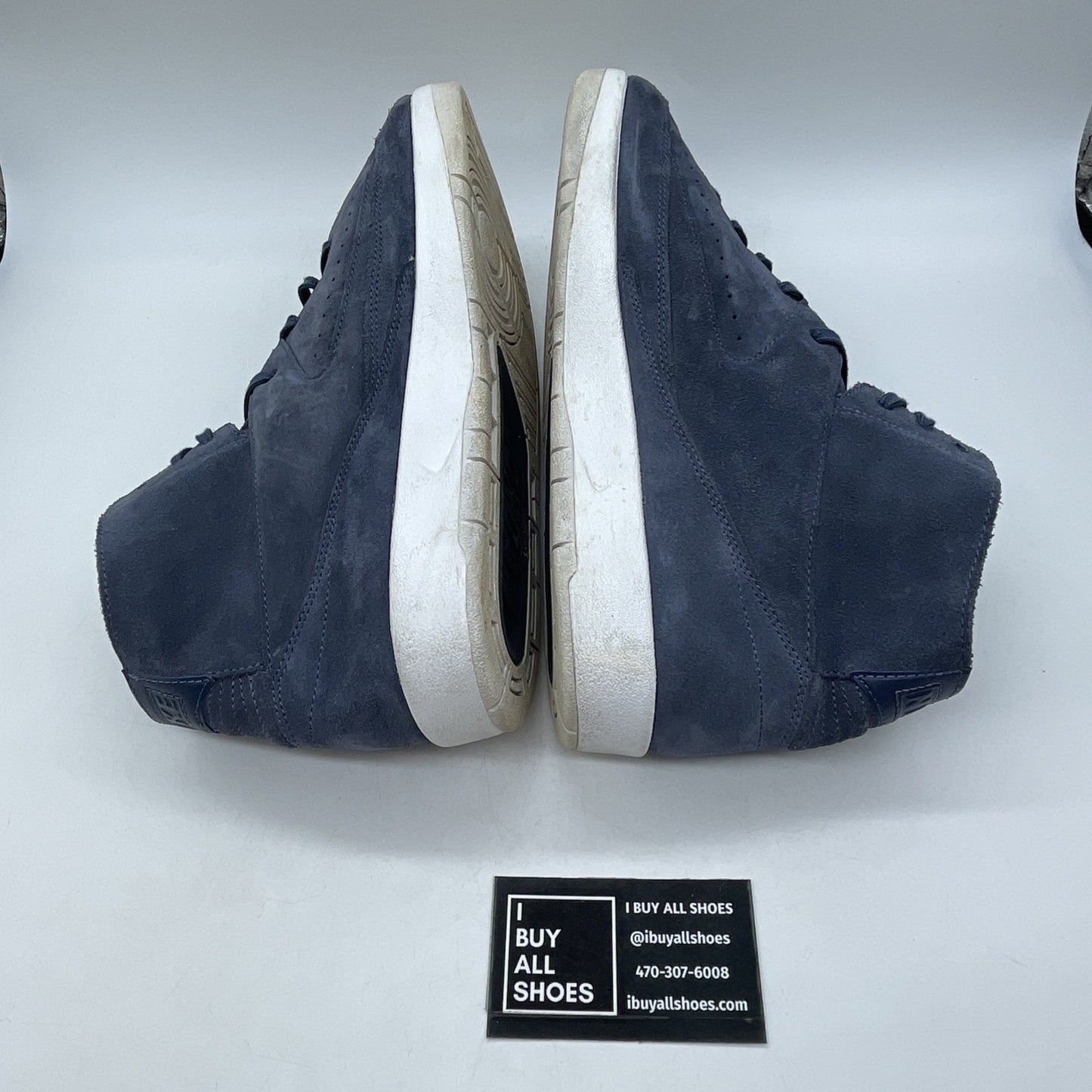Size 11.5 - Air Jordan 2 Retro Deconstructed Thunder Blue Suede (897521-402)