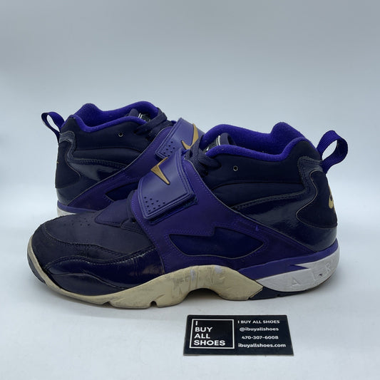 Size 12 - Nike Air Diamond Turf Purple Dynasty Suede Leather (309434-500)