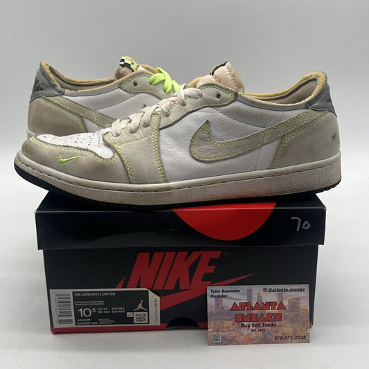 Size 10.5 - Air Jordan 1 OG Low Ghost Green (DM7837-103)