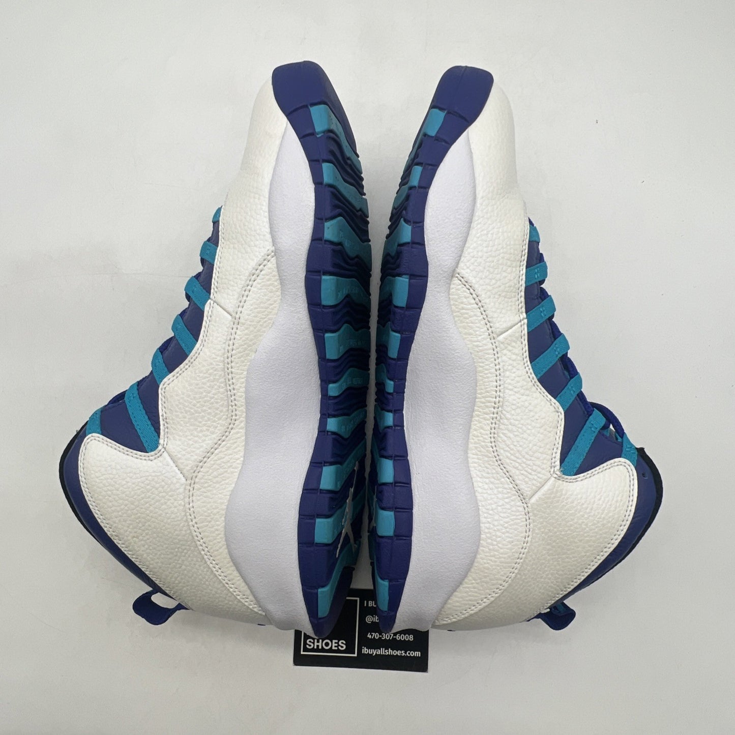 Size 12.5 - Air Jordan 10 Retro Charlotte Hornets (310805-107)