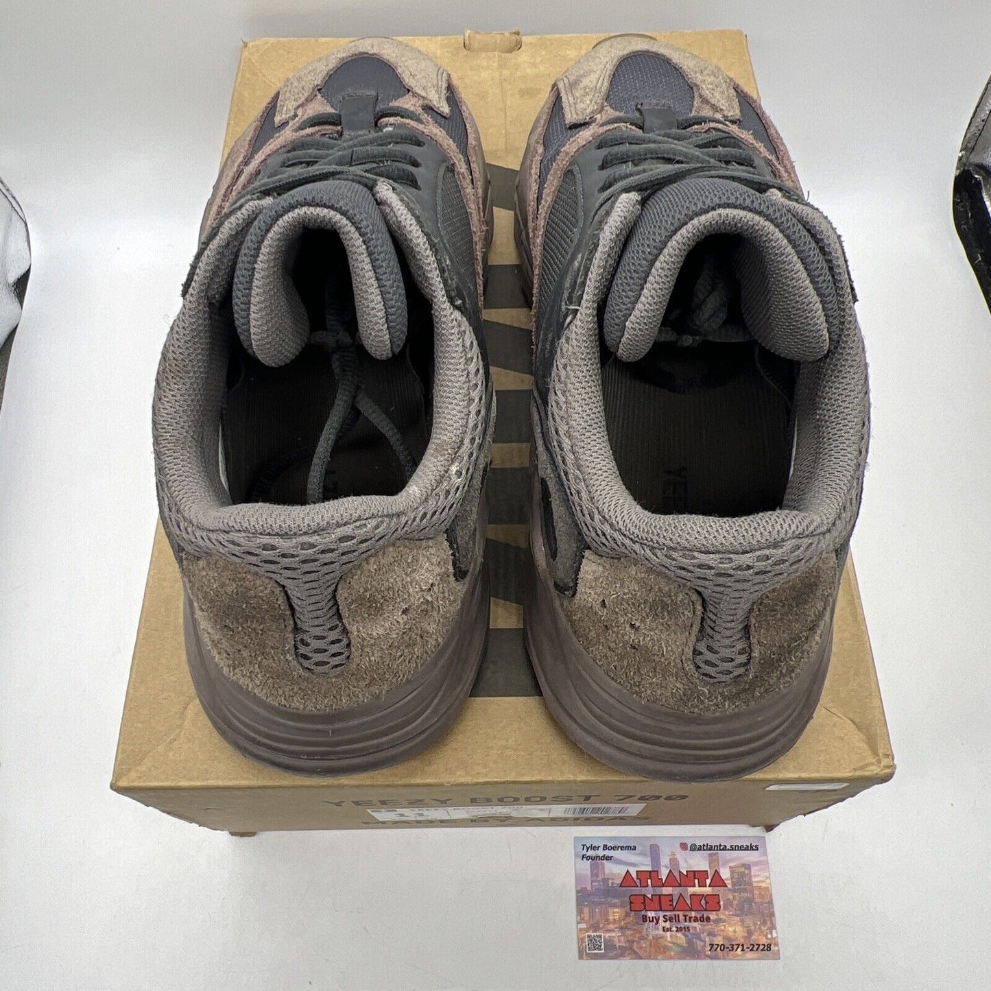 Size 11 - adidas Yeezy Boost 700 V1 Mauve Brown Suede Leather (EE9614)