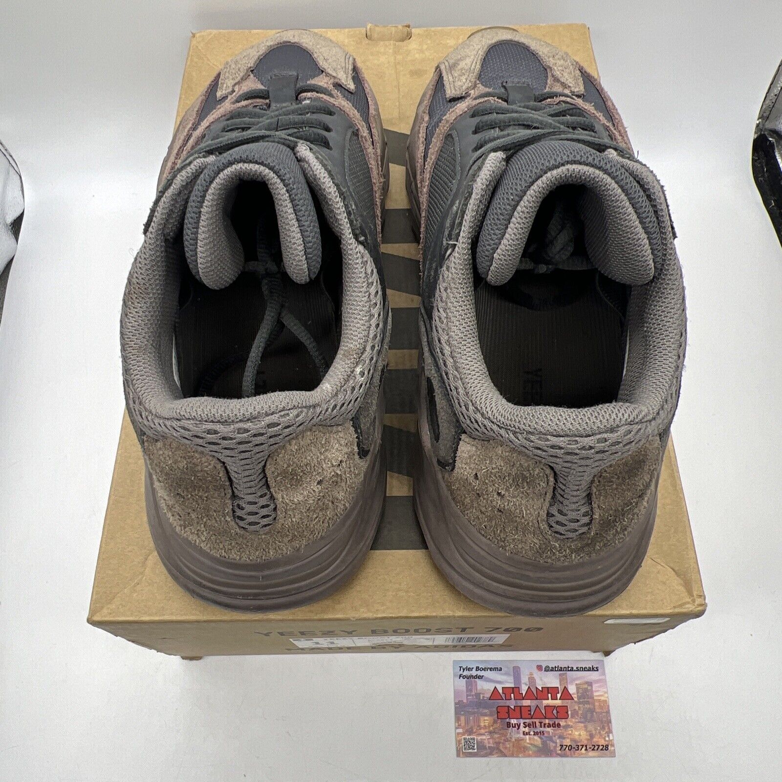 Size 11 - adidas Yeezy Boost 700 V1 Mauve Brown Suede Leather (EE9614)