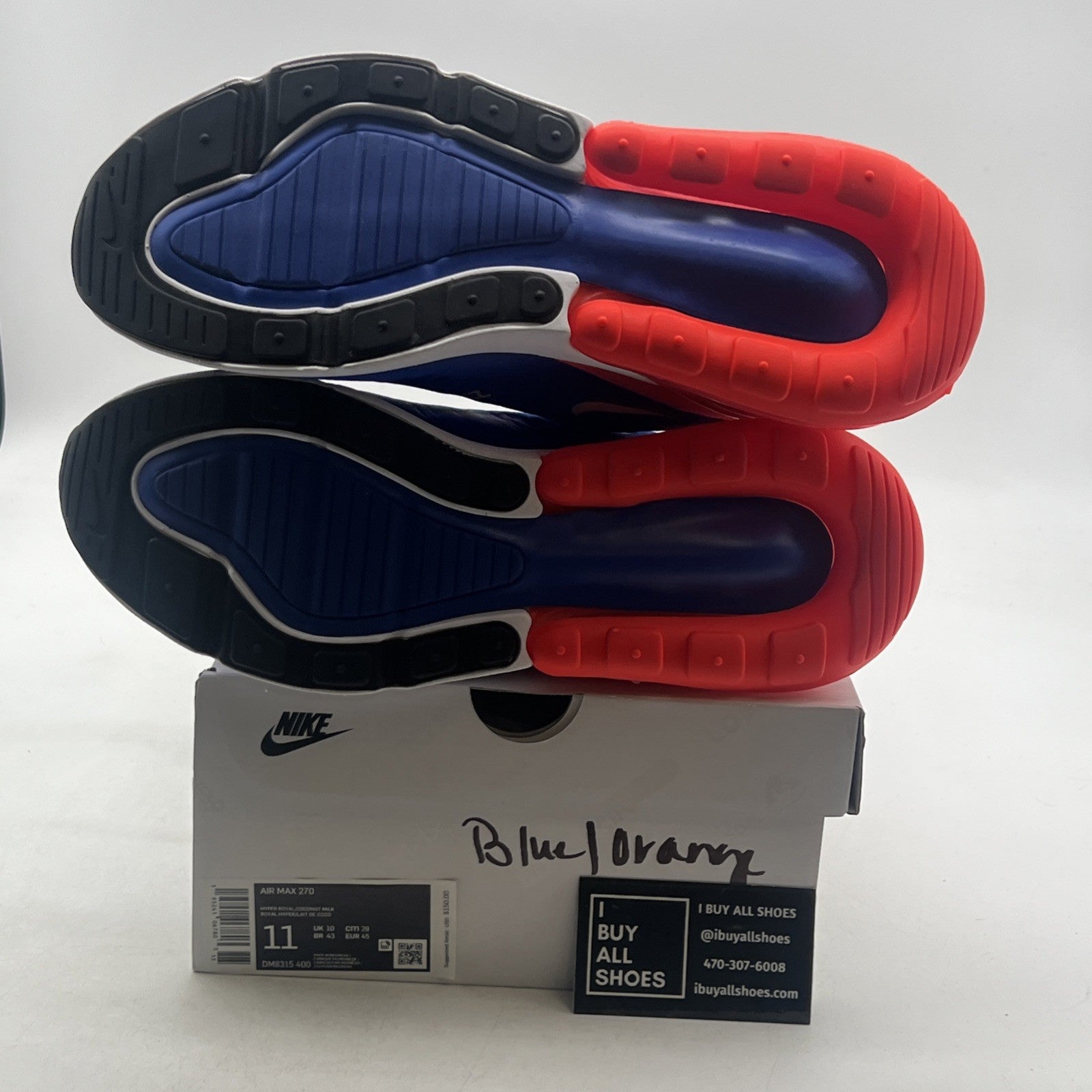 Size 11 - Nike Air Max 270 Hyper Royal Bright Crimson (DM8315-400)