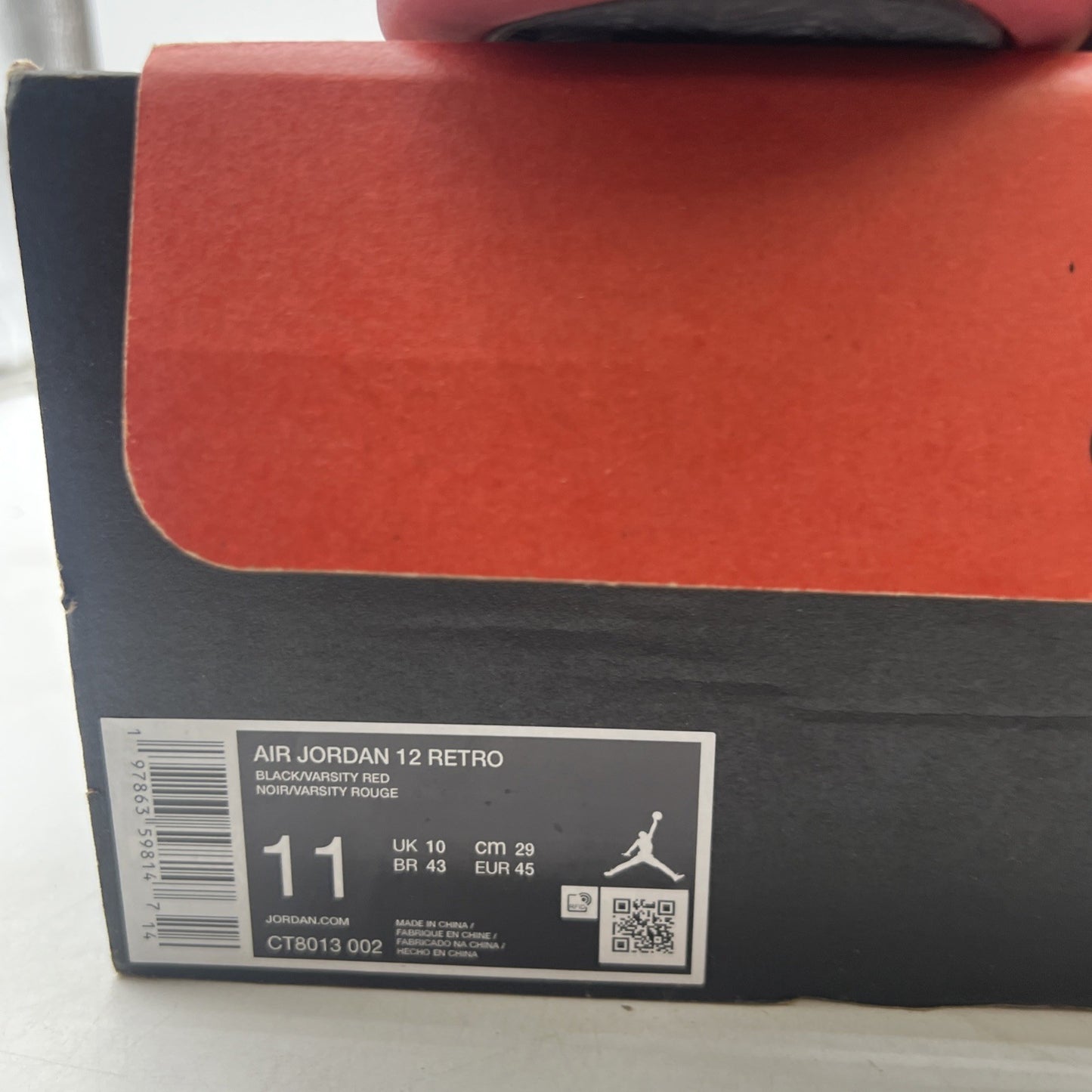 Size 11 - Air Jordan 12 Retro Mid Flu Game (CT8013-002)