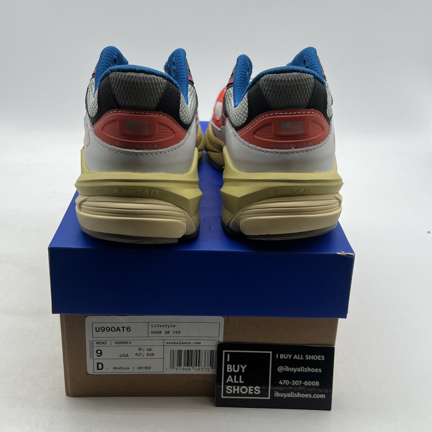 Size 9 - New Balance Action Bronson x 990v6 Made in USA Amazõnia (U990AT6)