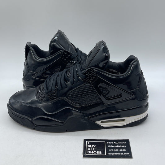Size 12 - Air Jordan 4 Retro 11Lab4 Black (719864-010)