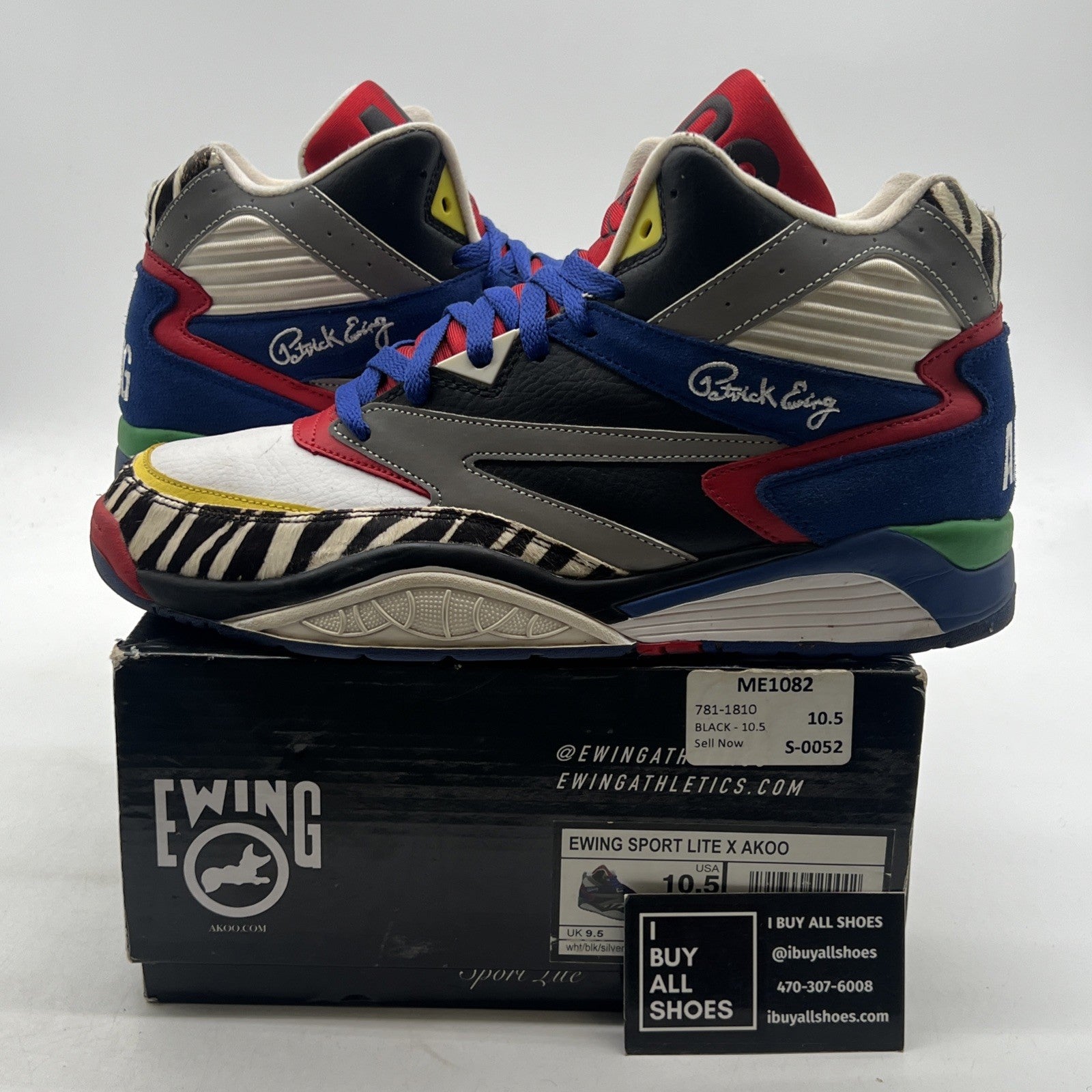 Size 10.5 - EWING X AKÒO (1BM00175-732)