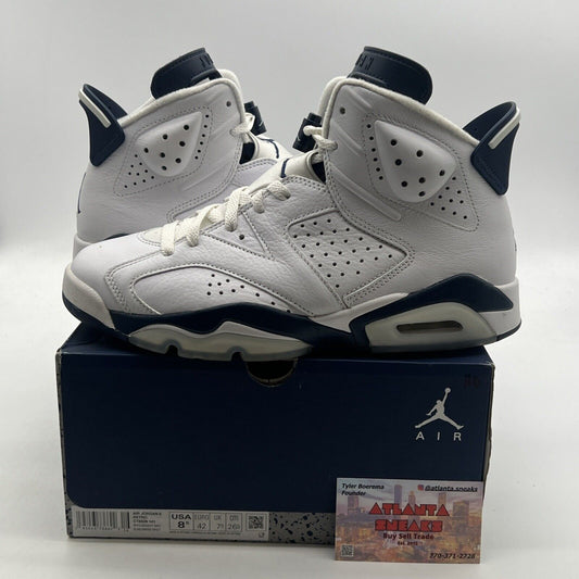 Size 8.5 - Air Jordan 6 Retro Midnight Navy (CT8529-141)