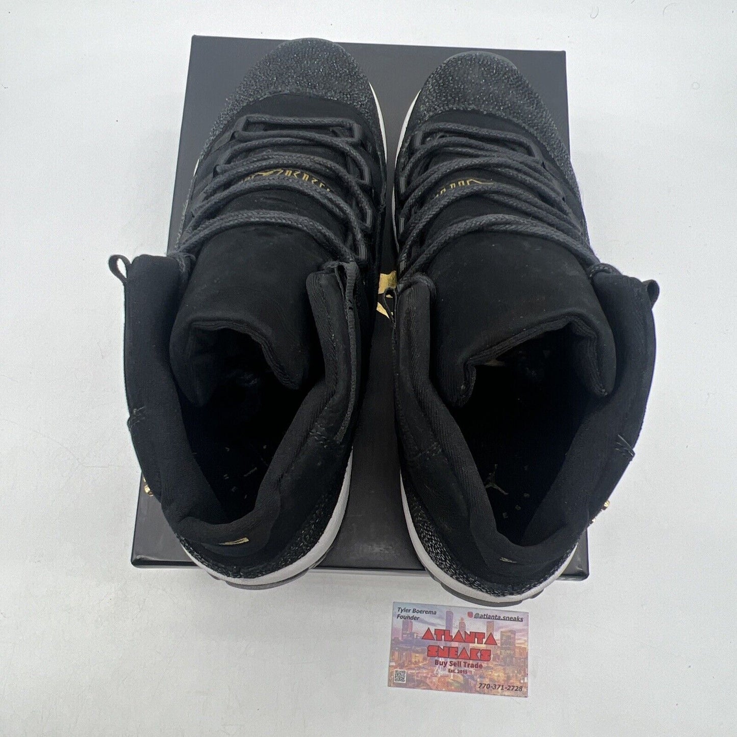 Size 10.5W - Air Jordan 11 Retro Premium GS heiress Suede White (852625-030)