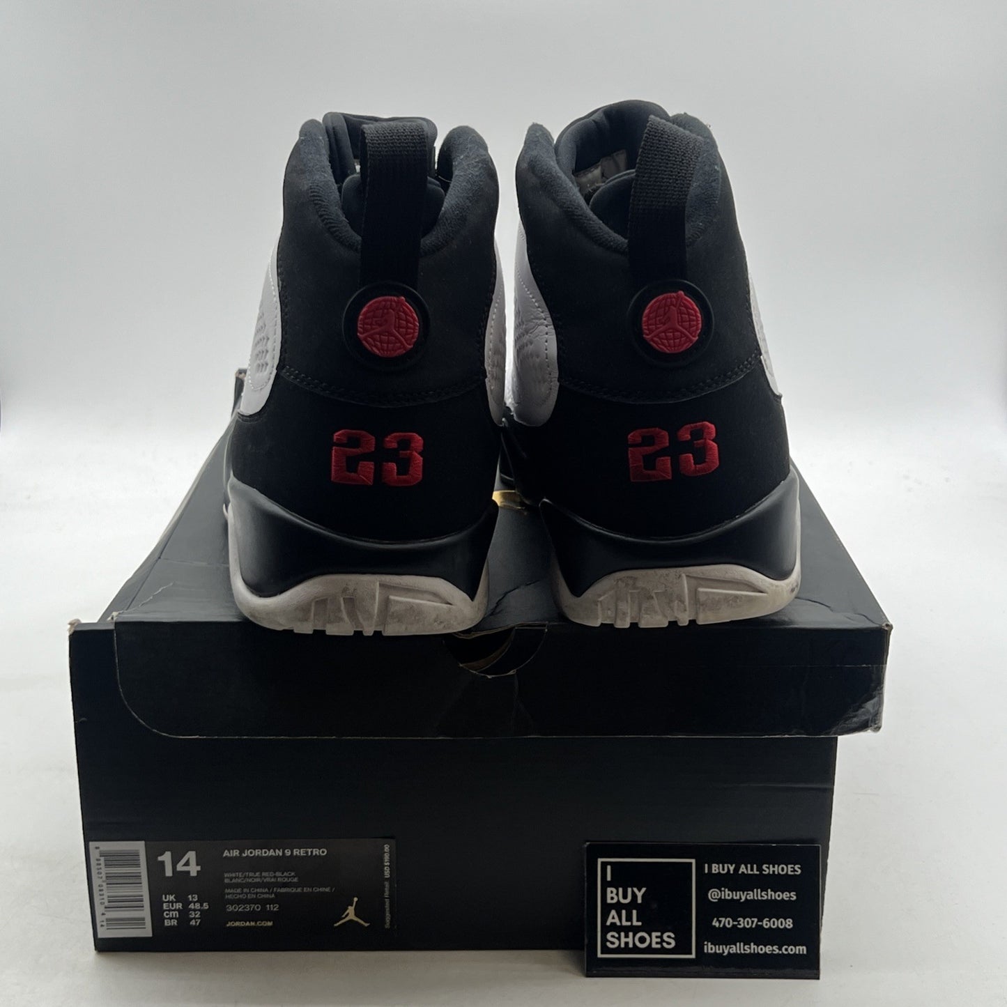 Size 14 - Air Jordan 9 Retro space jam 2016 (302370-112)