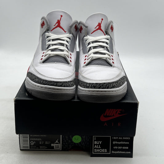 Size 9.5 - Air Jordan 3 Retro Mid Fire Red (DN3707-160)