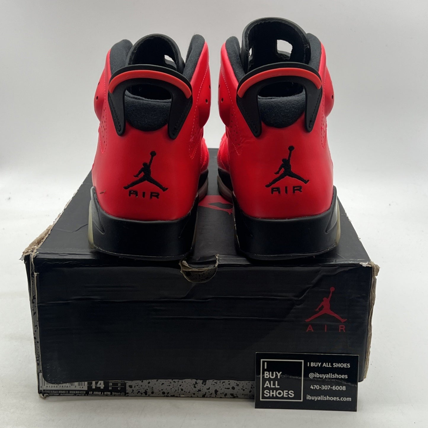 Size 14 - Air Jordan 6 Retro Infrared 23 (384664-623)