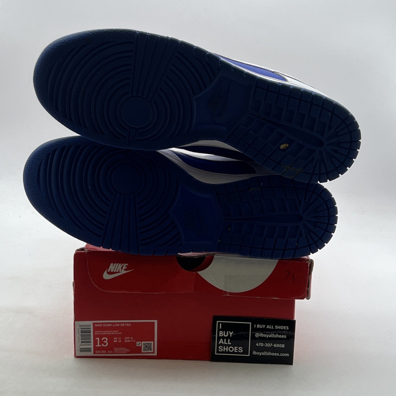 Size 13 - Nike Dunk Low Racer Blue 2022 (DD1391-401)