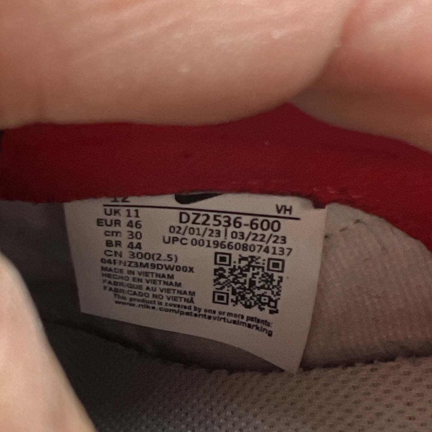 Size 12 - Nike Dunk Low Split - Chicago (DZ2536-600)