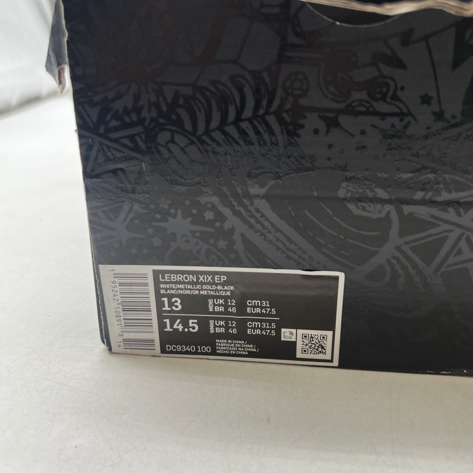 Size 13 - Nike LeBron 19 EP 'Leopard' (DC9340-100)