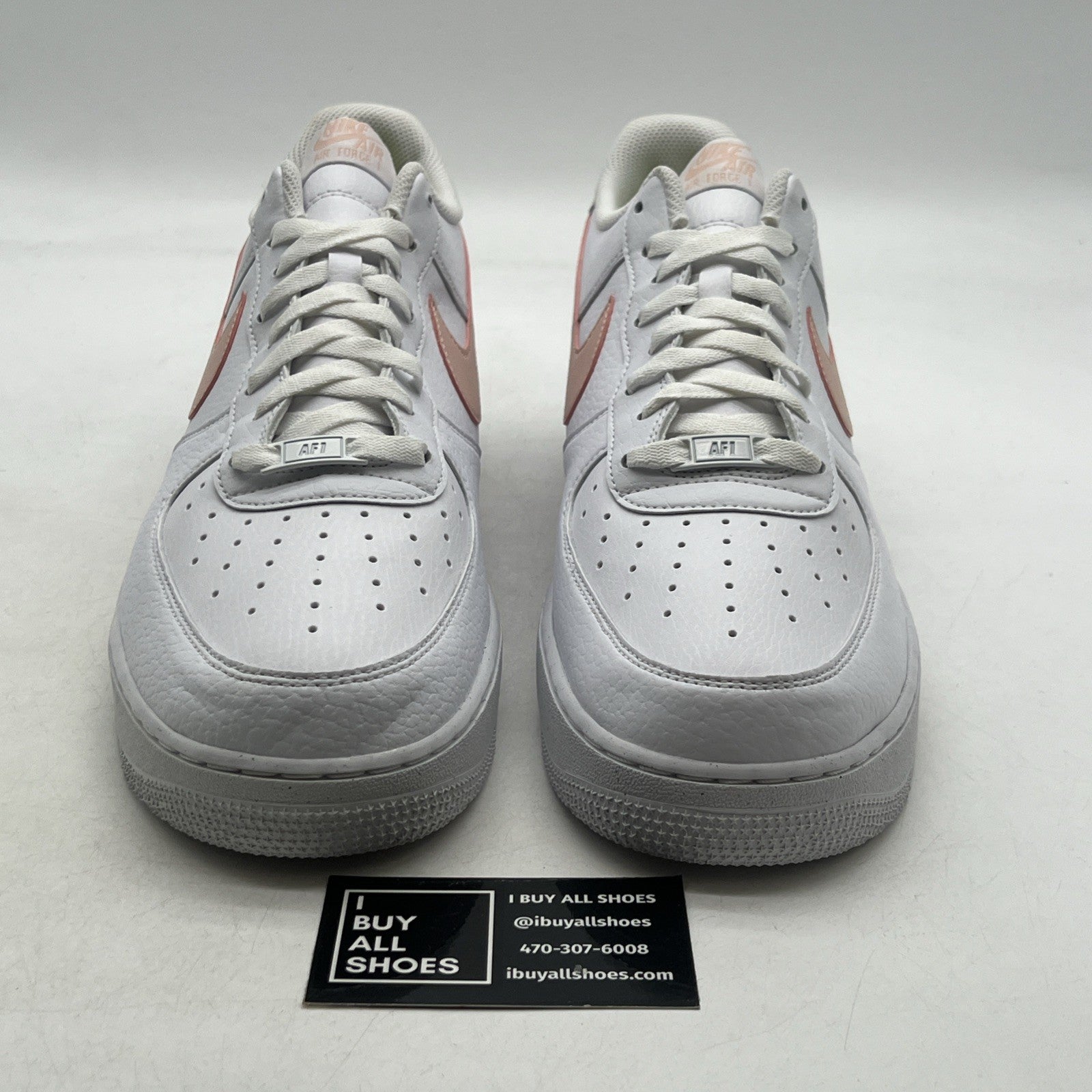 Size 15.5 - Nike Air Force 1 '07 Next Nature Fossil Rose W (DN1430-106)