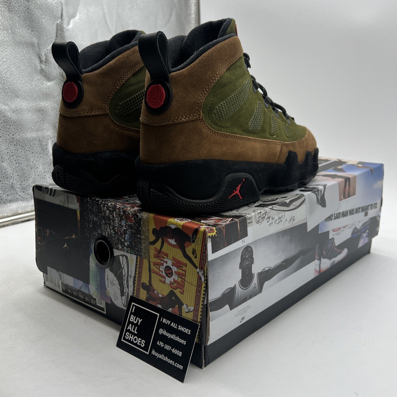 Size 10 - Air Jordan 9 Retro NRG Beef And Broccoli 2018 (AR4491-200)