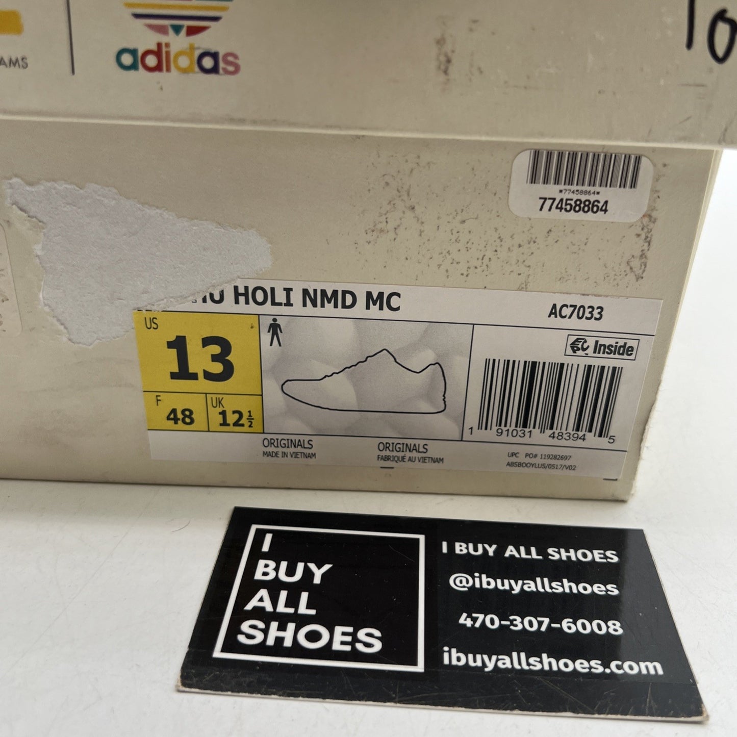 Size 13 - adidas Pharrell x NMD Human Race Trail Equality (AC7033)
