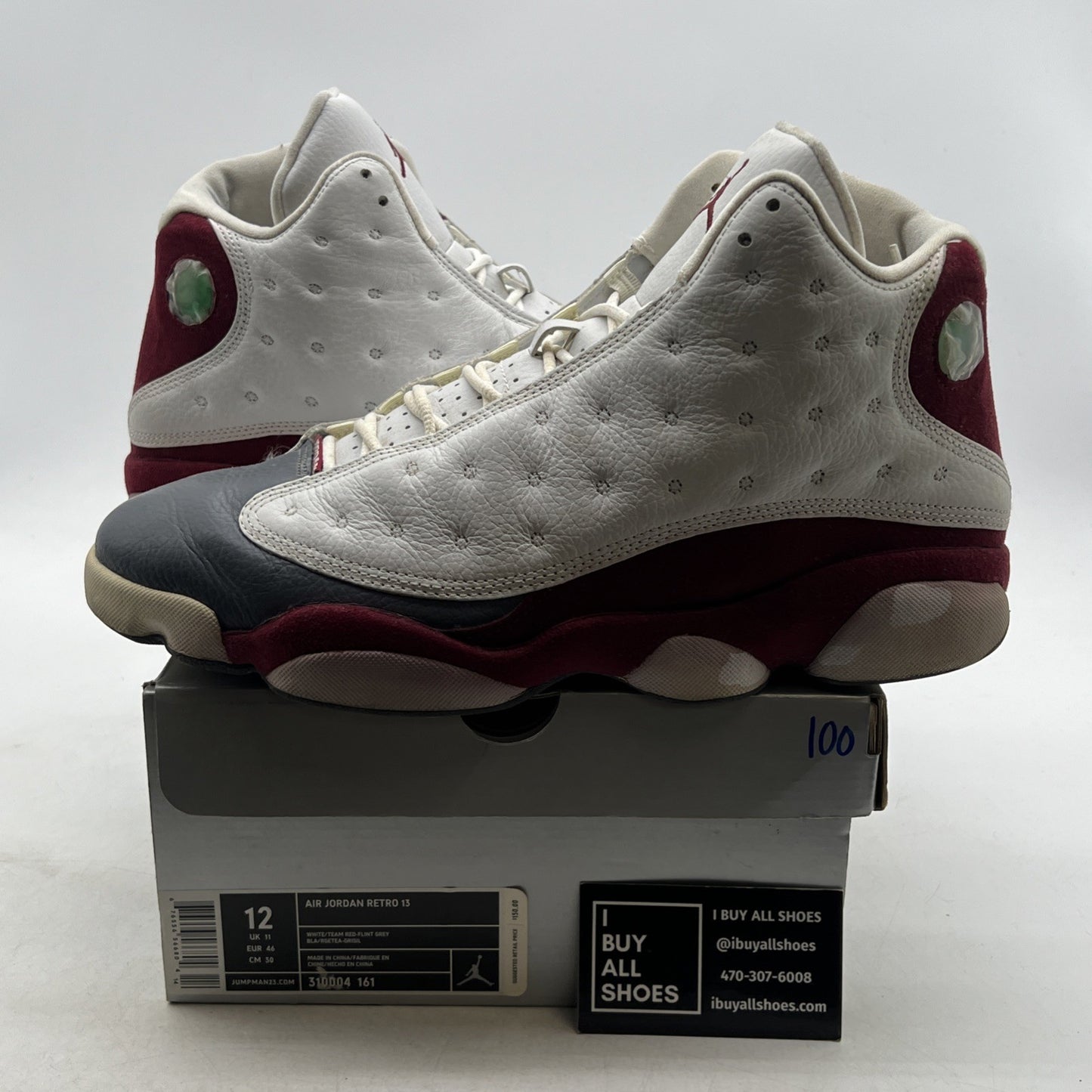 Size 12 - Air Jordan 13 Retro 2005 Grey Toe (310004-161)
