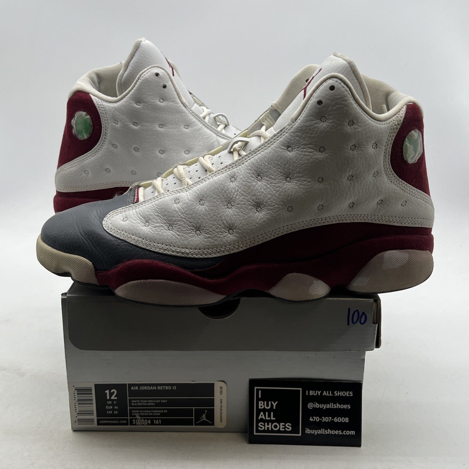 Size 12 - Air Jordan 13 Retro 2005 Grey Toe (310004-161)