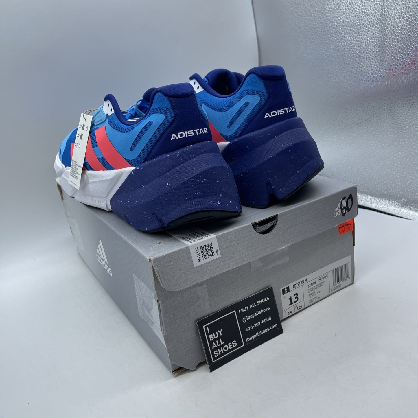 Size 13 - Adidas Adistar Blue Rush Turbo (GX3000)