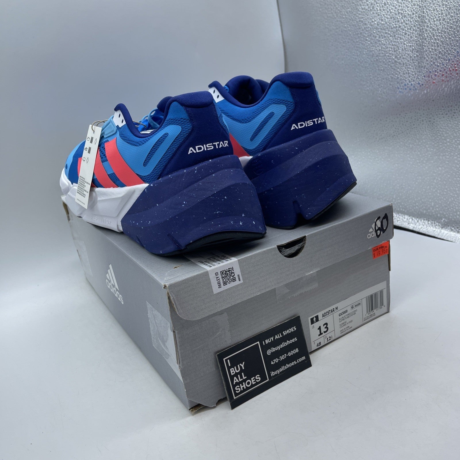 Size 13 - Adidas Adistar Blue Rush Turbo (GX3000)