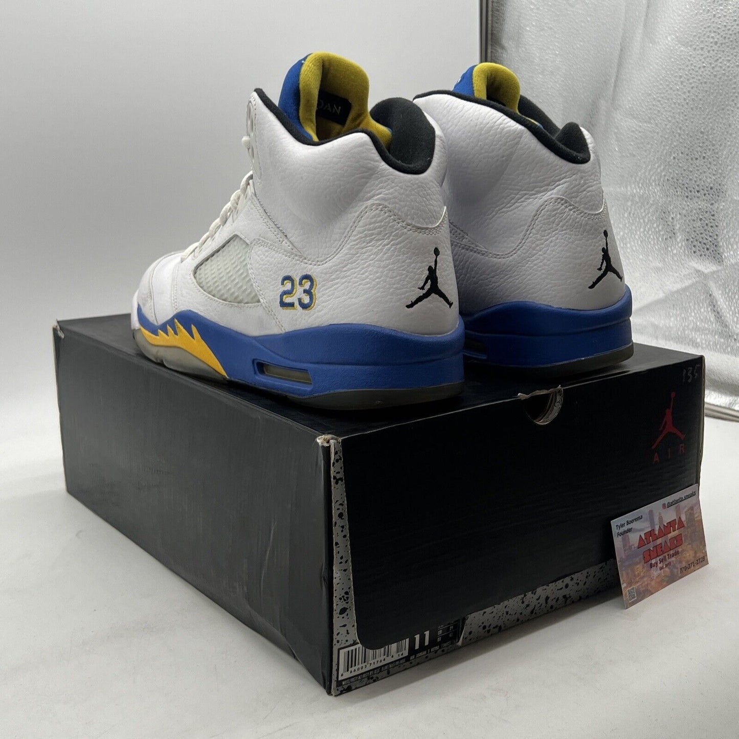 Size 11 - Air Jordan 5 Retro 2013 Laney (136027-189)