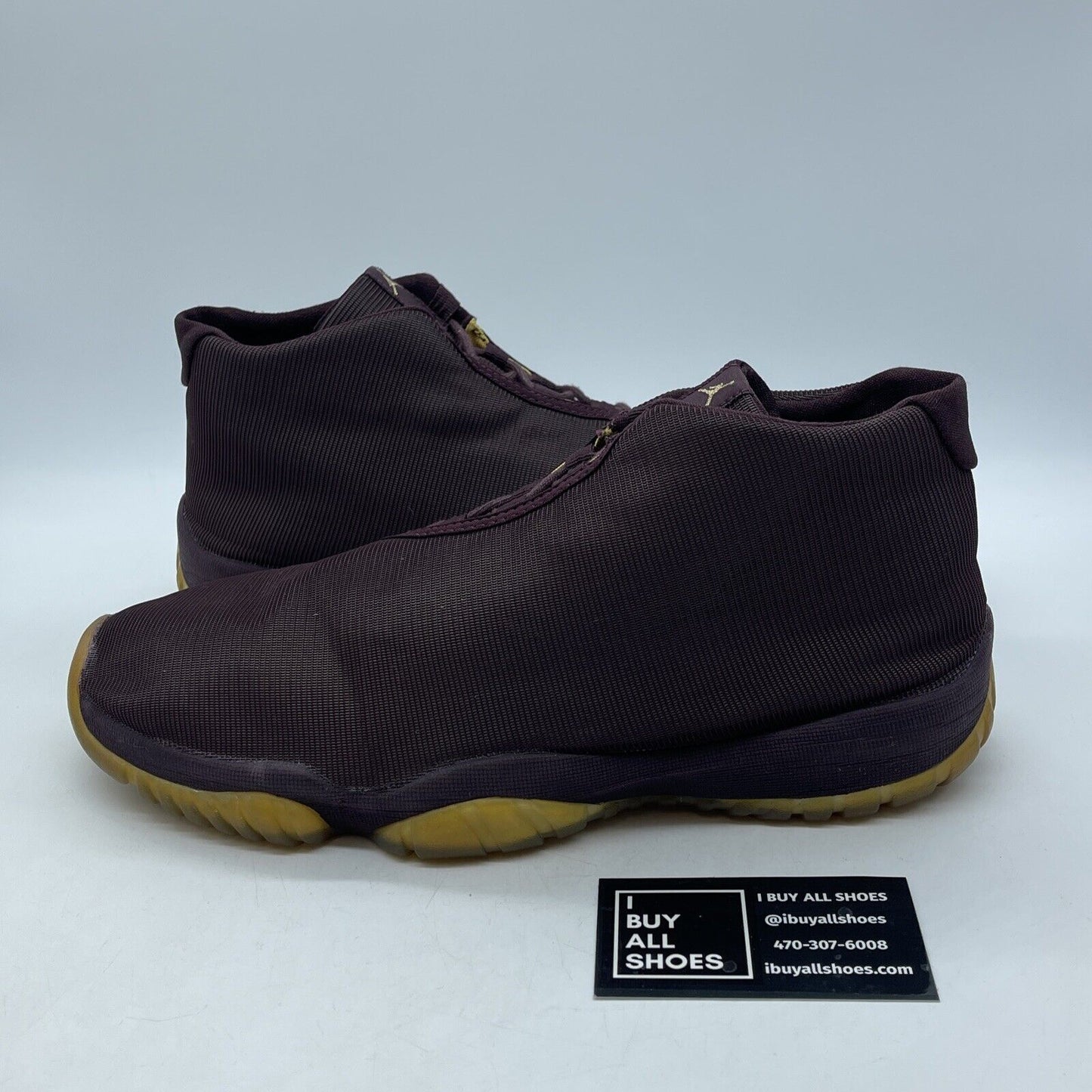Size 11 - Air Jordan Future Reflective Burgundy Brown Suede (656503-670)