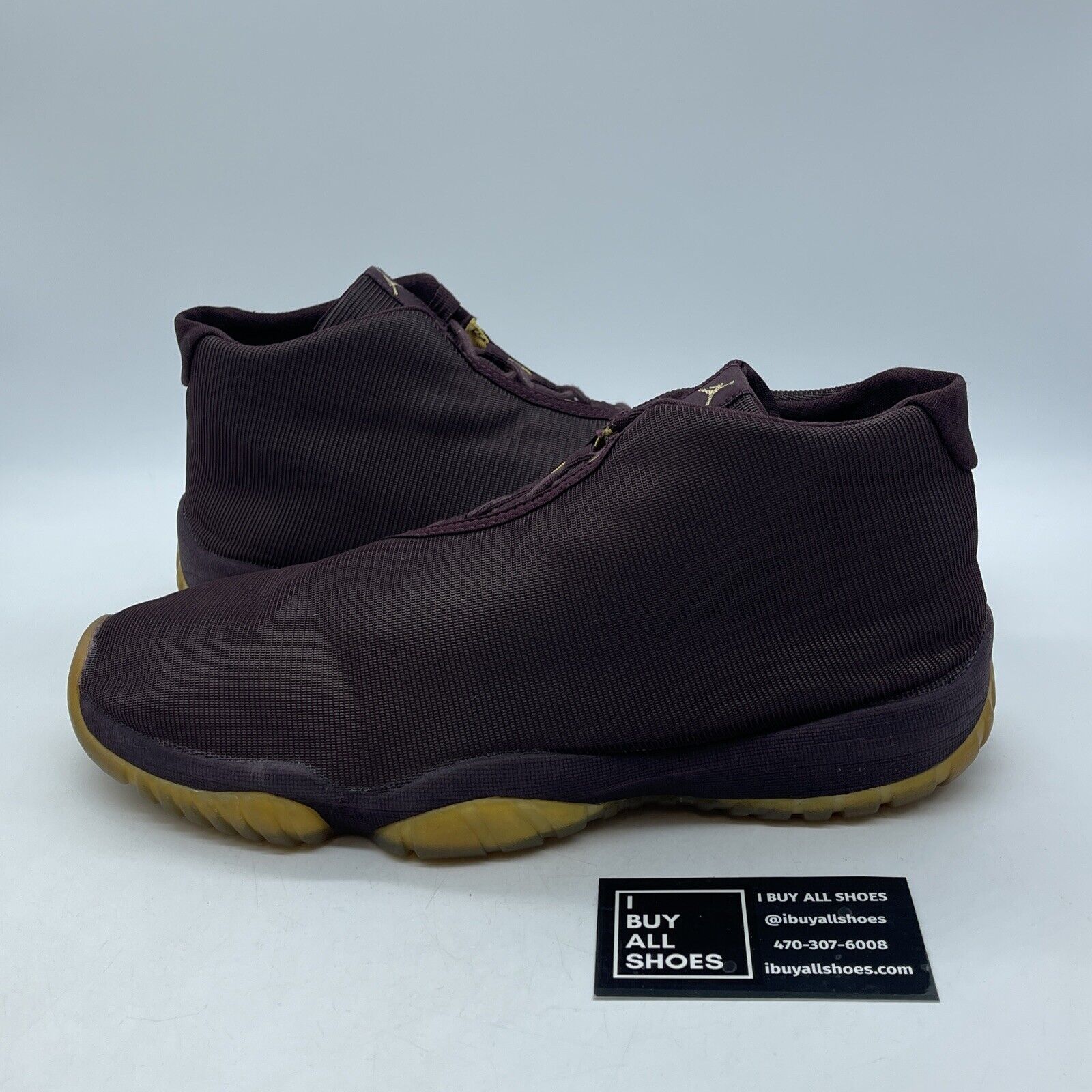 Size 11 - Air Jordan Future Reflective Burgundy Brown Suede (656503-670)