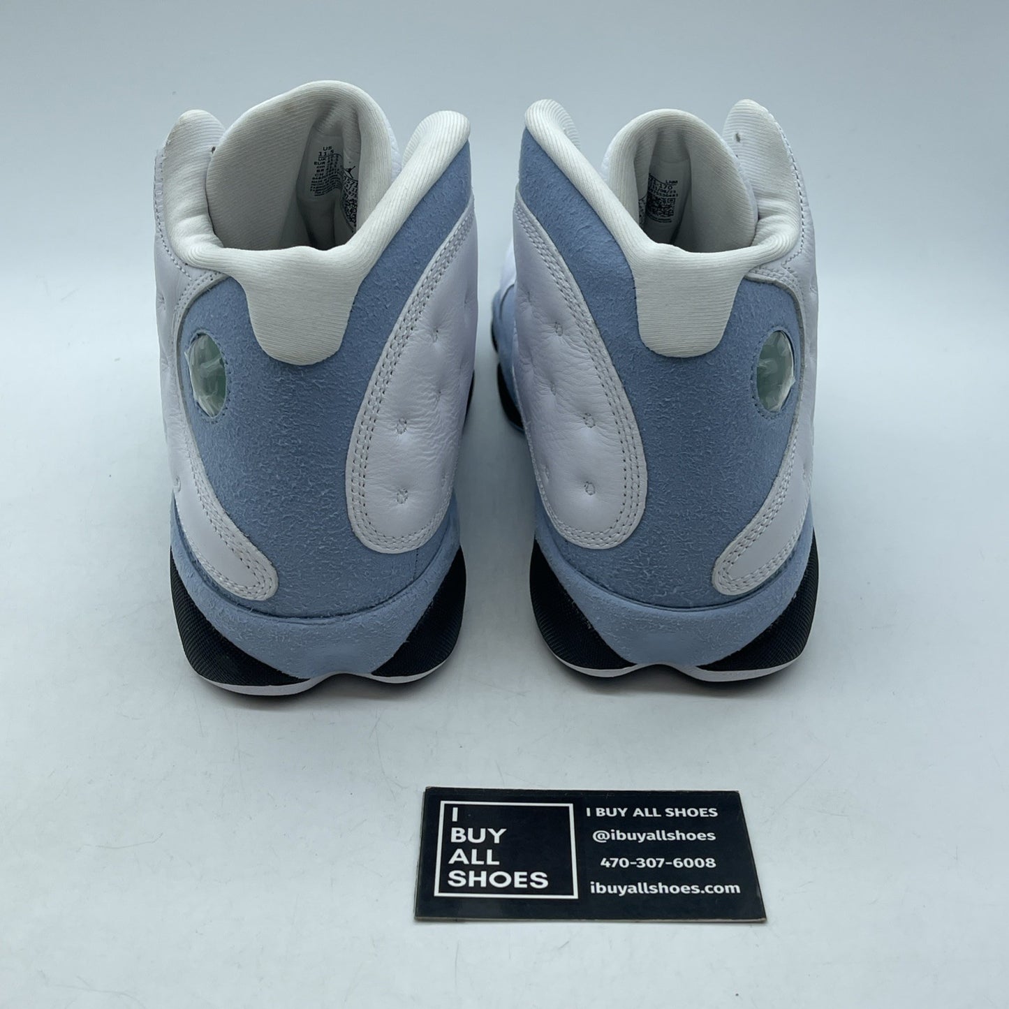 Size 11.5 - Air Jordan 13 Retro Blue Grey White Leather Suede (414571-170)