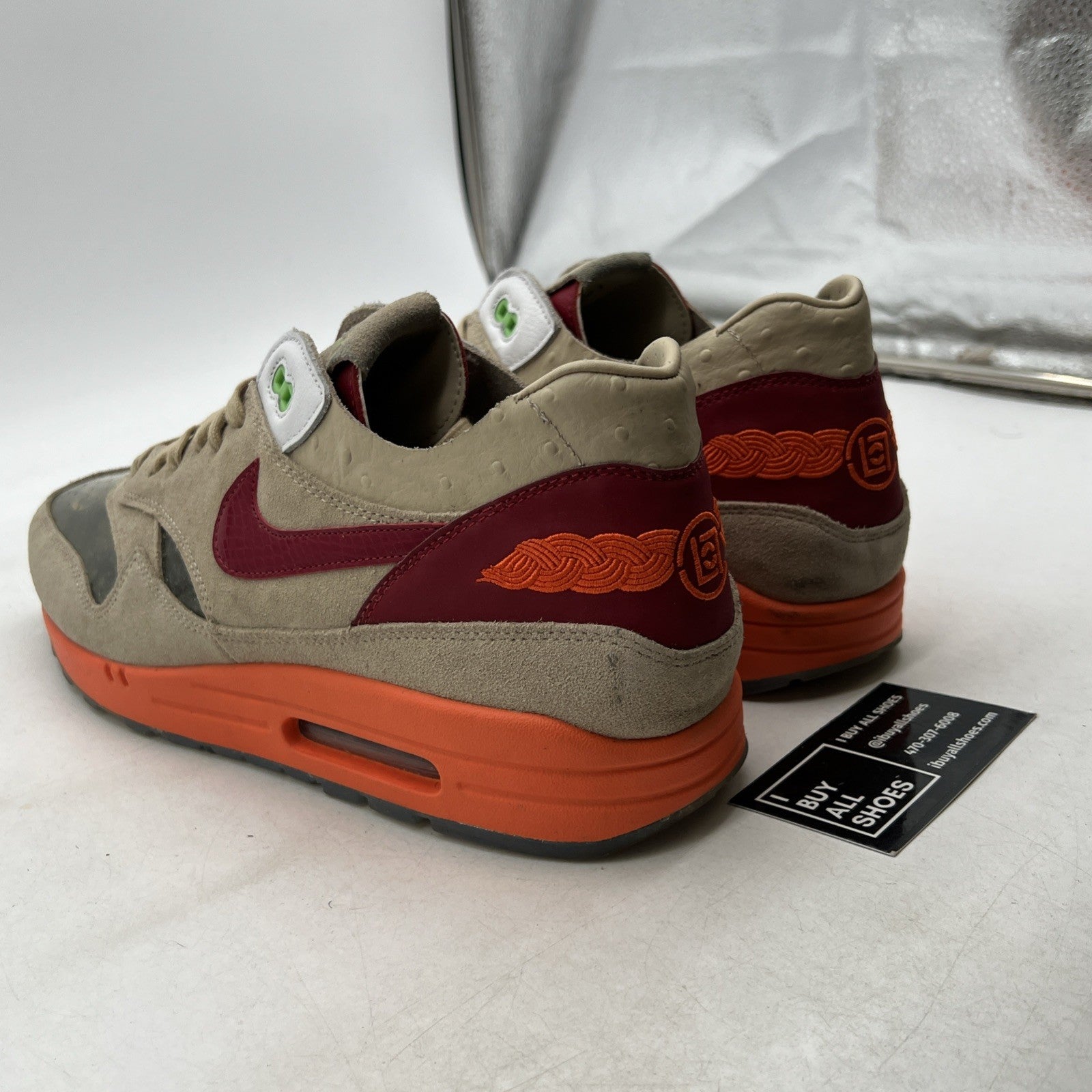 Size 15 - Nike CLOT x Air Max 1 2021 Kiss of Death (DD1870-100)