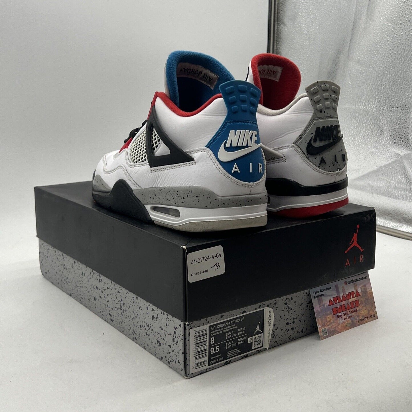 Size 8 - Air Jordan 4 Retro SE Mid What The 4 (CL1184-146)