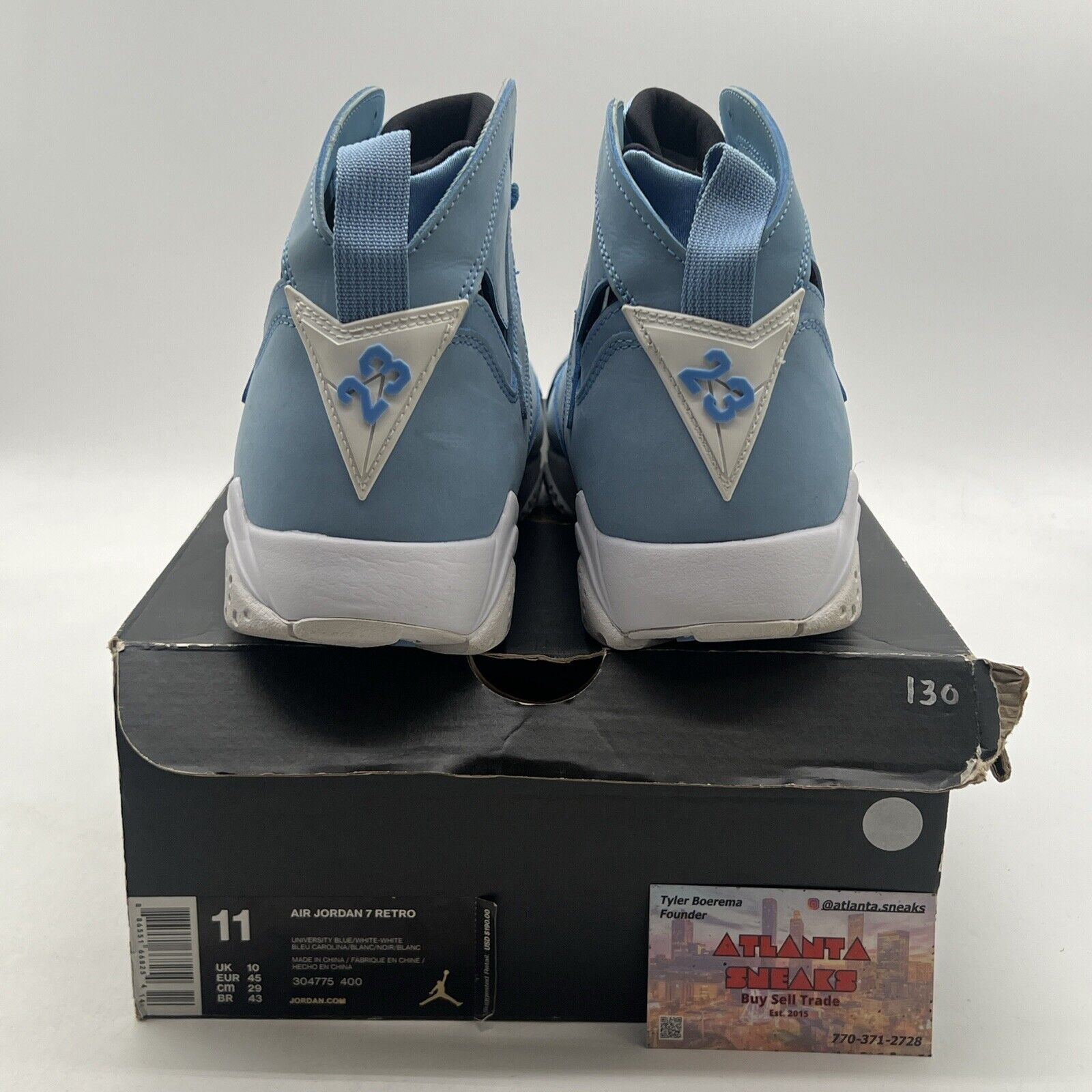 Size 11 - Air Jordan 7 Retro Pantone (304775-400)