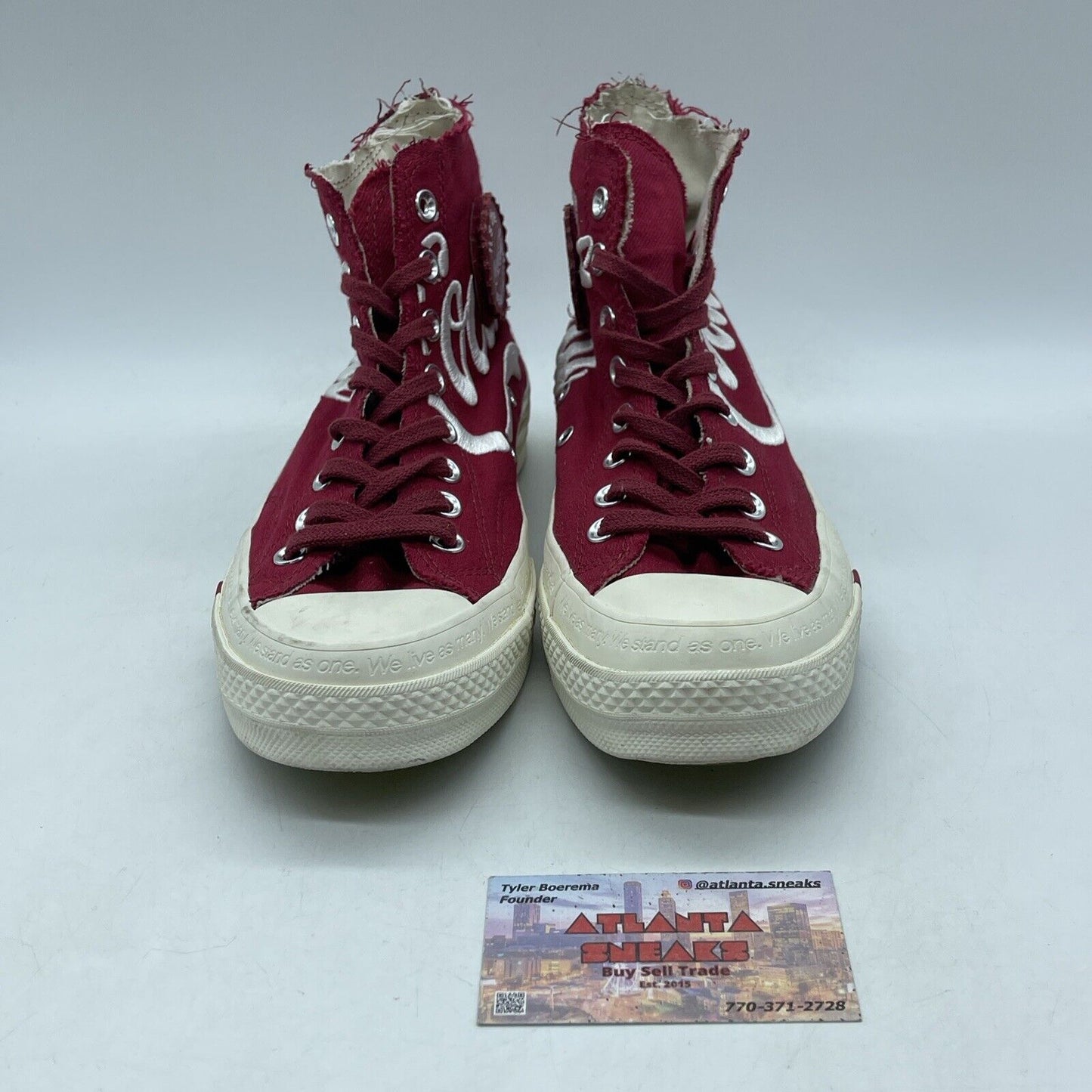 Size 7 - Converse Kith x Coca-Cola x Chuck 70 High America White Red (162989C)