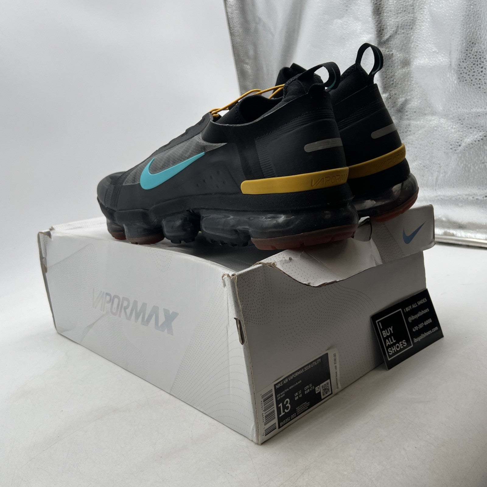 Size 13 - Nike Air VaporMax 2019 Utility Off Noir (BV6351-002)