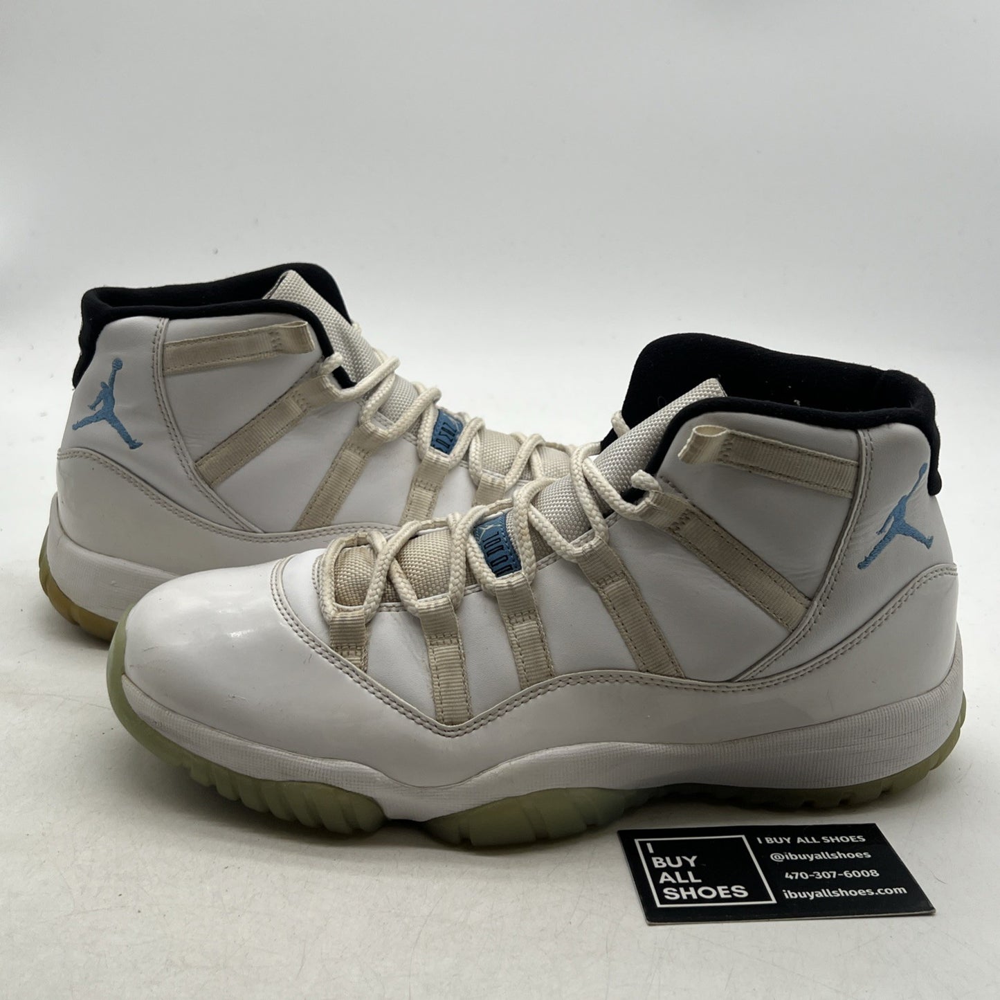 Size 10.5 - Air Jordan 11 Retro High Legend Blue (378037-117)