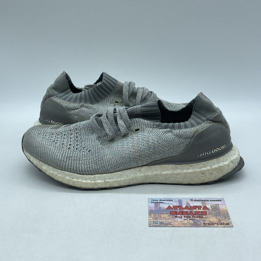 Size 8.5 - adidas UltraBoost Uncaged Clear Grey Silver White Suede (BB4489)