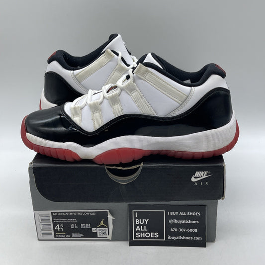 Size 4.5Y - Air Jordan XI 11 Retro Low GS Concord Bred  (528896-160)
